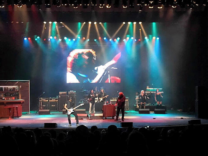 Moni Scaria, Lou Gramm, Sandy Amphitheater