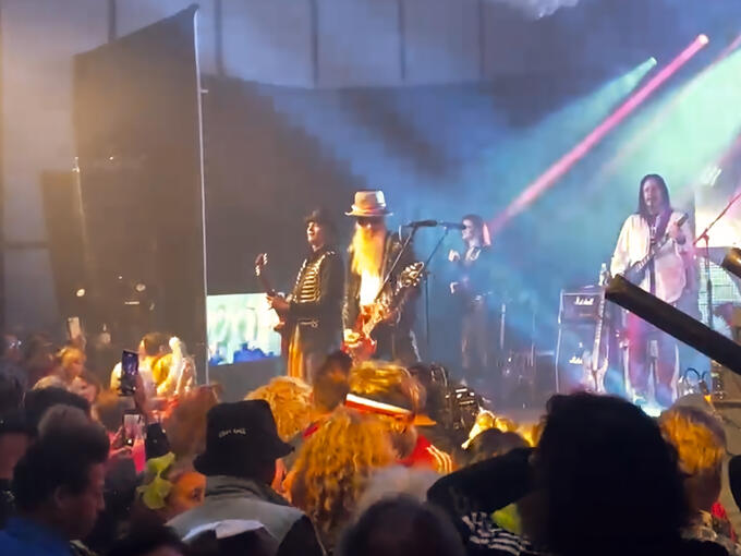 Moni Scaria, Billy Gibbons, Dallas TX